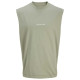 Jack & Jones Ανδρική αμάνικη μπλούζα Norrebro Embroidered Crew Neck Tank Top